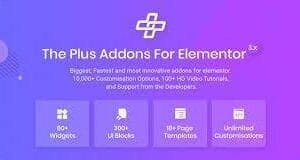 The Plus Addon for Elementor Page Builder WordPress Plugin