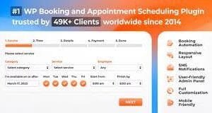 Bookly PRO  Appointment Booking and Scheduling Software System