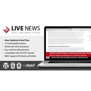 Live News - Real Time News Ticker