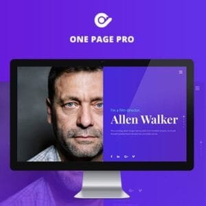 One Page Pro - Multi Purpose OnePage WordPress Theme