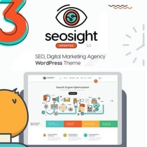 Seosight - SEO, Digital Marketing Agency WP Theme with Shop