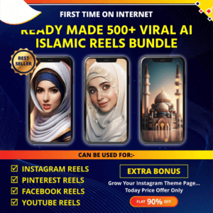 Ai Islamic 500+ Reels Bundle - Grow Your Instagram Theme Page