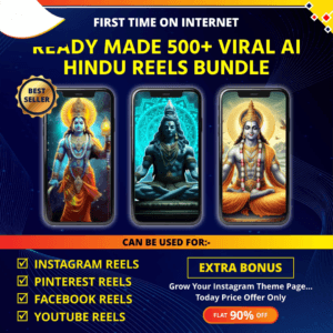 AI Hindu Gods Reels Bundle - Grow Your Instagram Theme Page