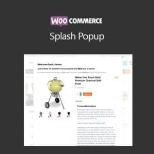 WooCommerce Splash Popup