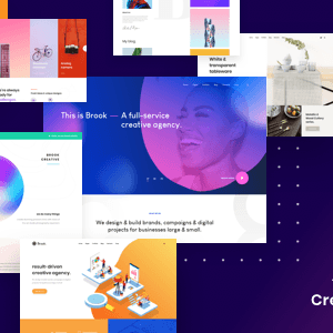 Brook – Agency Business Creative WordPress Theme