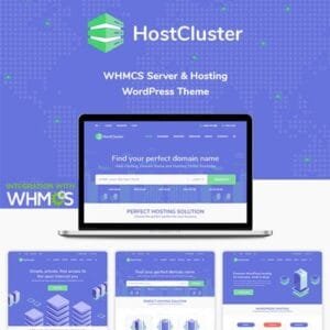 HostCluster - WHMCS Hosting WordPress Theme
