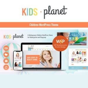 Kids Planet - A Multipurpose Children WordPress Theme for Kindergarten and Playgroup