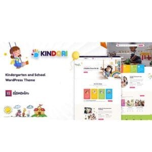 Kindori - School Kindergarten WordPress Theme