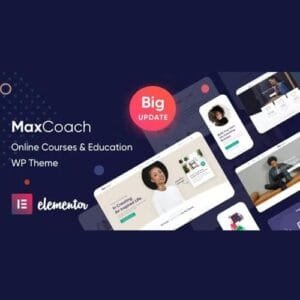 MaxCoach - Online Courses, Personal Coaching & Education WP Theme