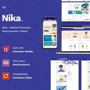 Nika - Medical Elementor WooCommerce Theme
