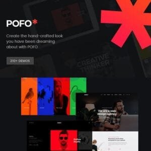 Pofo - Creative Portfolio and Blog WordPress Theme