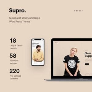 Supro - Minimalist AJAX WooCommerce WordPress Theme