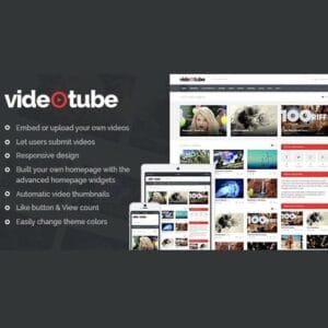 VideoTube - Responsive Video WordPress Theme