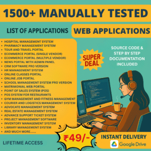 1400+ Manually Tested Web Applications