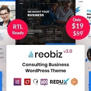 Reobiz – Consulting Business WordPress Theme